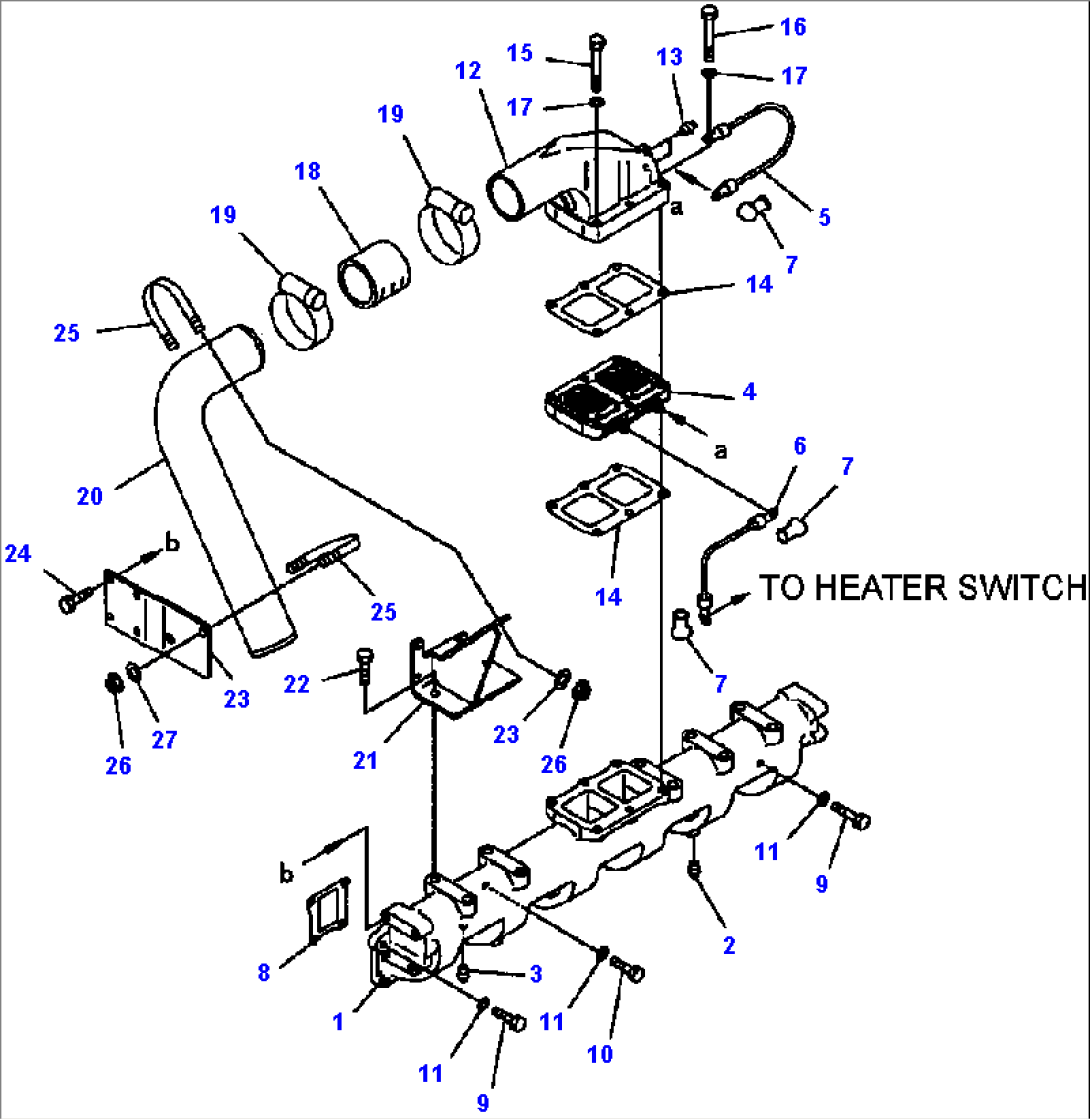 FIG. A1310-A3M9 AIR INTAKE MANIFOLD