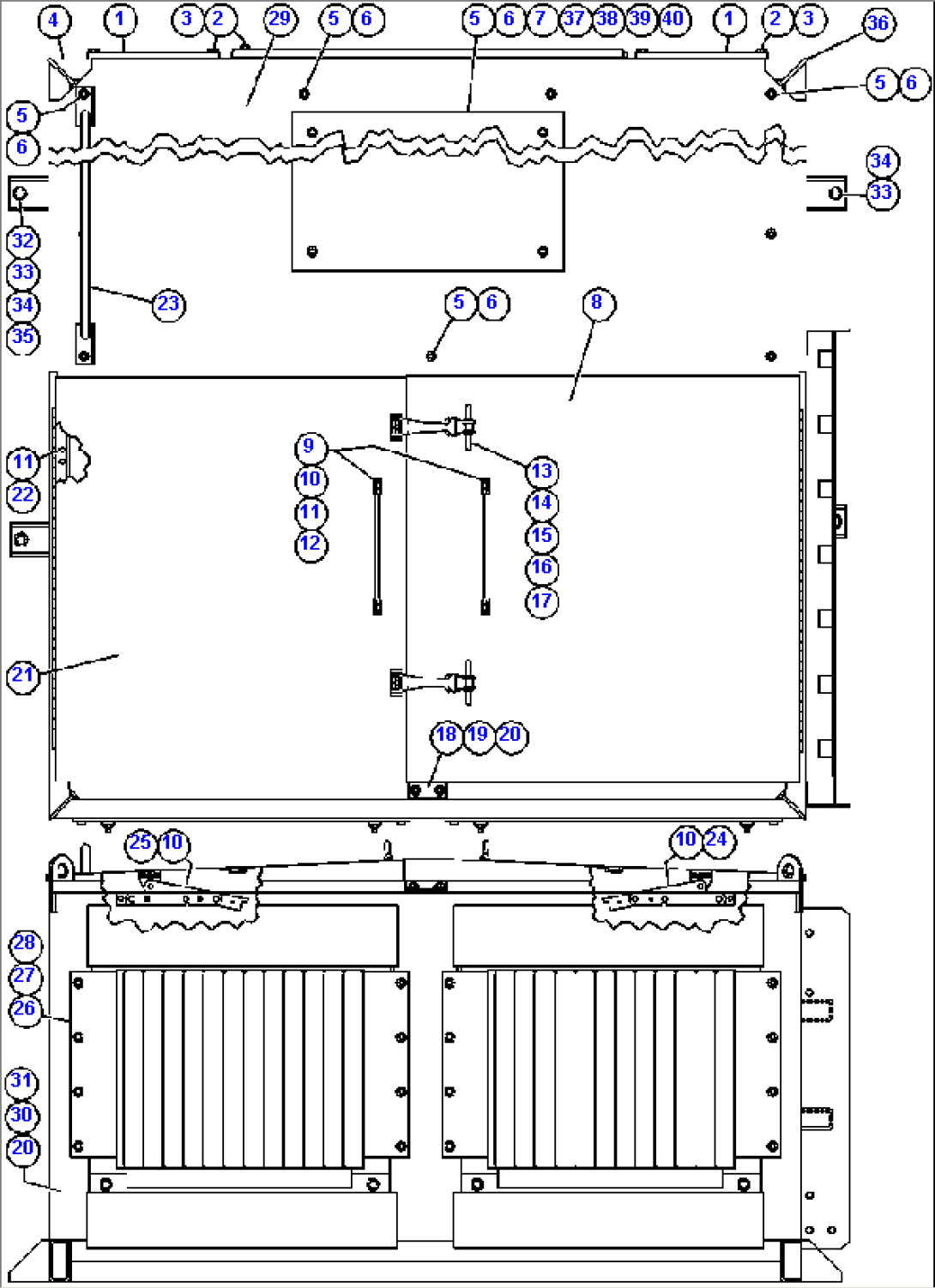 BLOWN GRID - 3 STEP, 18 ELEMENT