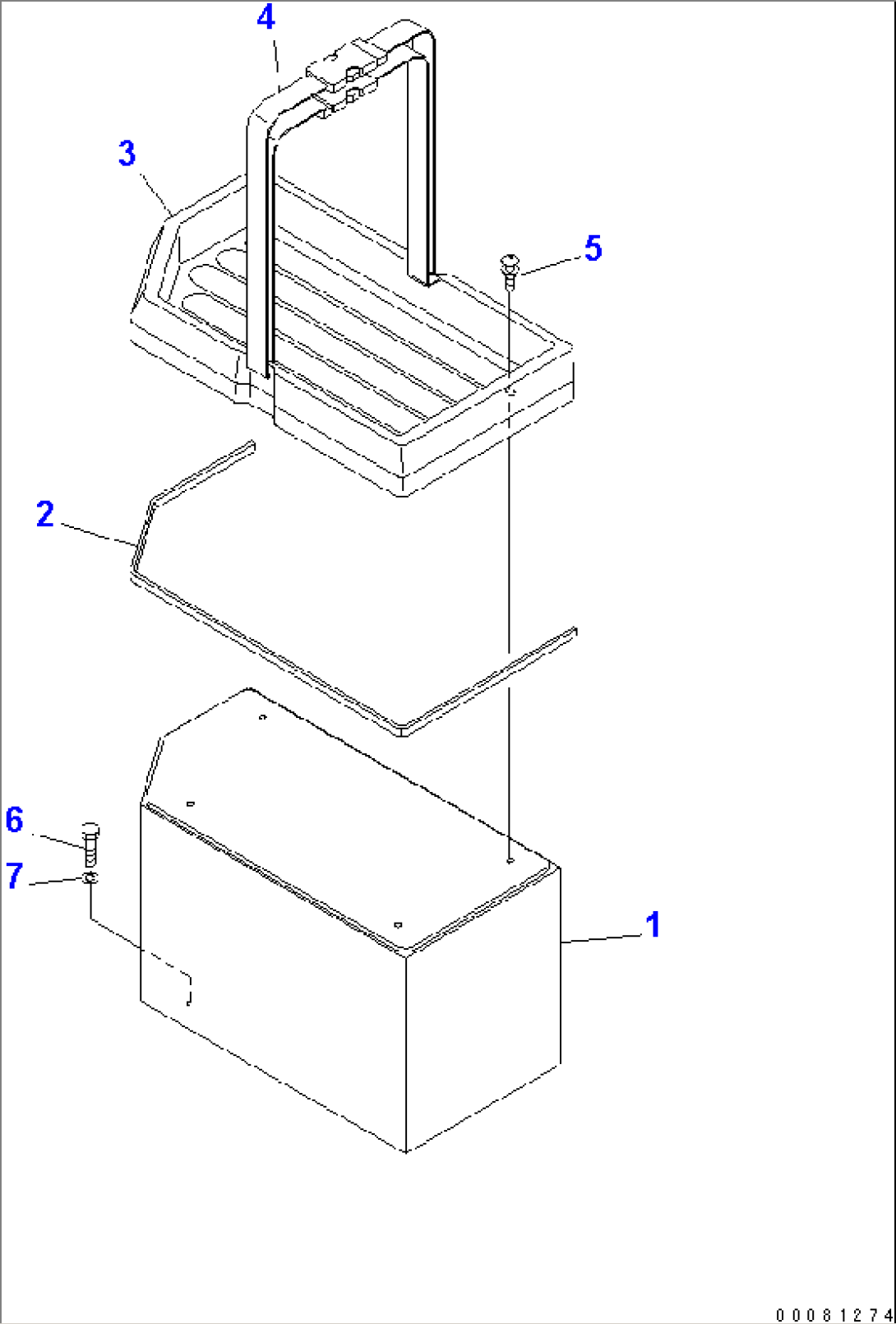FLOOR (REAR BOX)(#2207-)