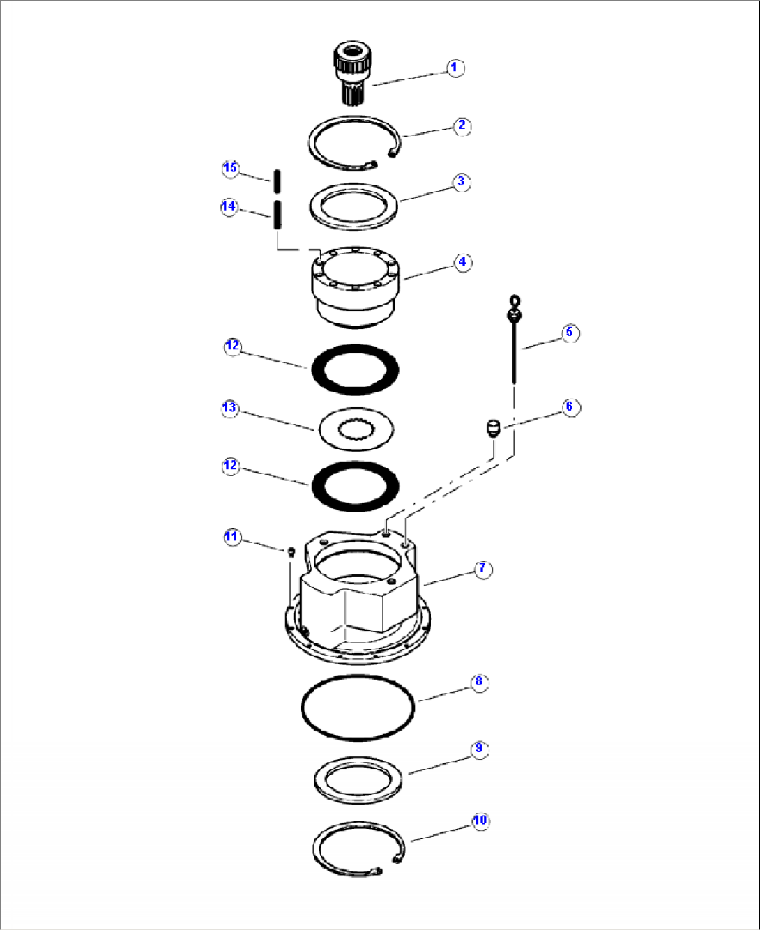 N0360-01A0 SWING MOTOR BRAKE