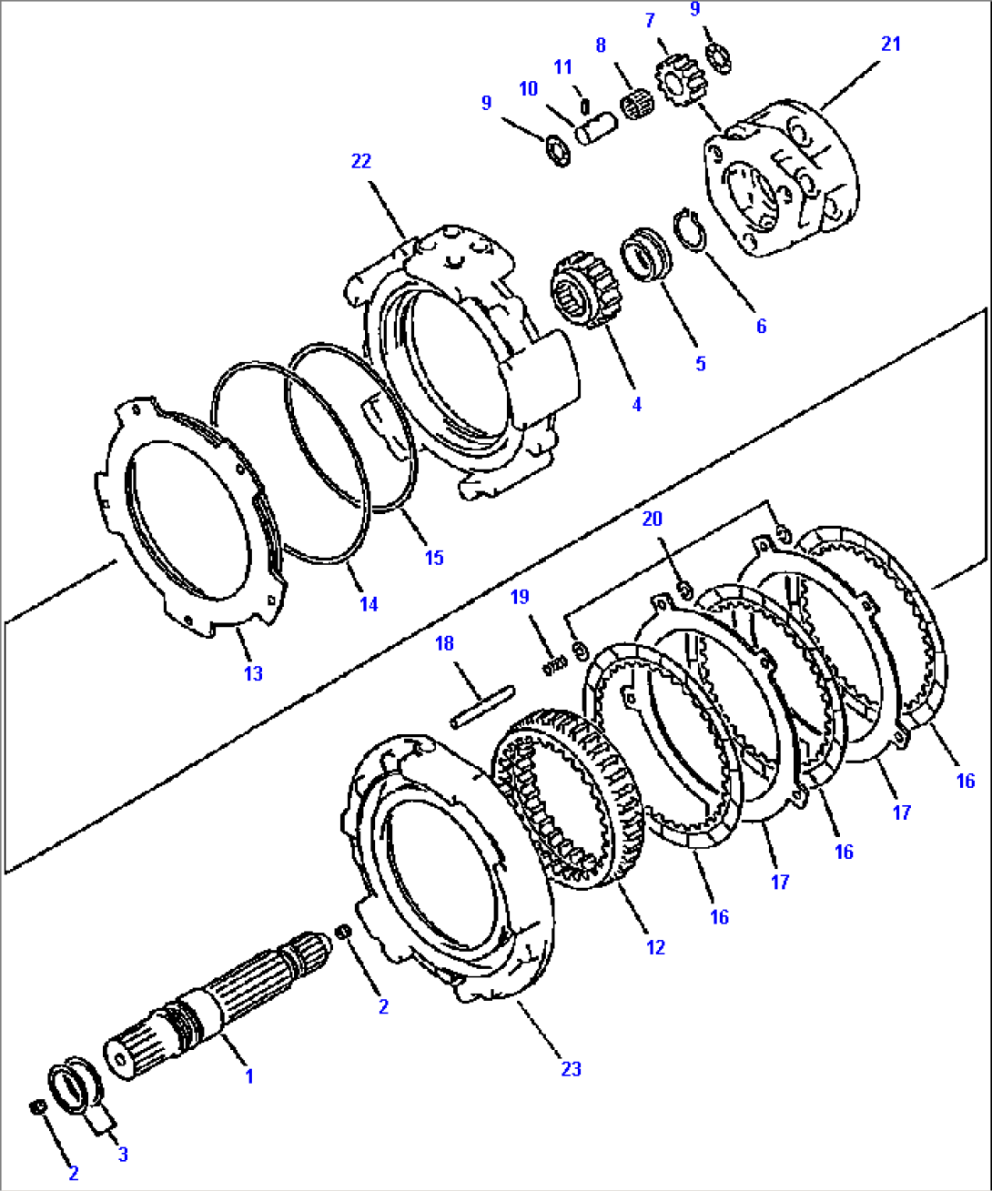 FIG NO. 2514 TRANSMISSION THIRD GEAR CLUTCH