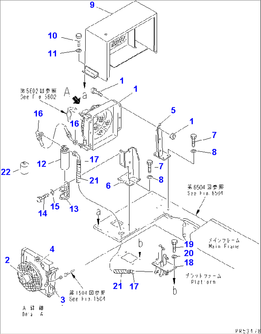 AIR CONDITIONER (3/6) (CONDENSER AND RELATED PARTS)(#10001-10056)