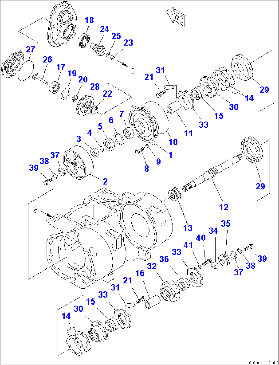 TOWING WINCH (BRAKE DRUM AND BEVEL GEAR)