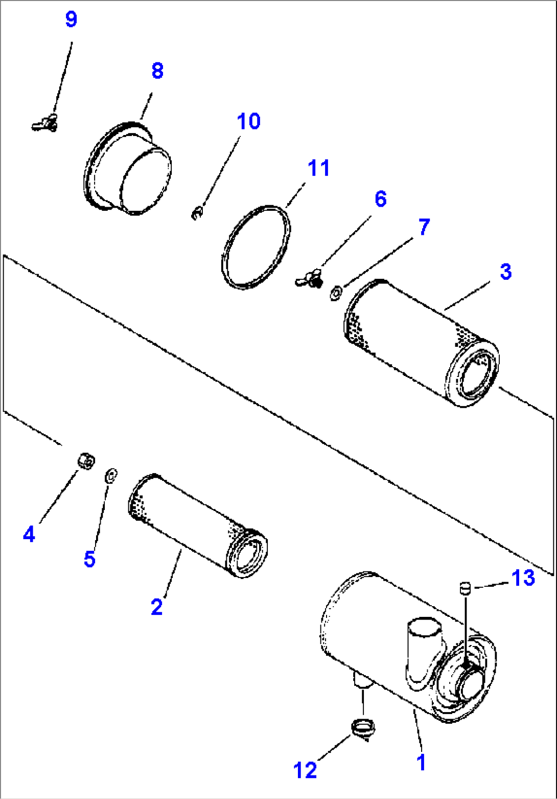 AIR CLEANER ASSEMBLY (561-02-62500)