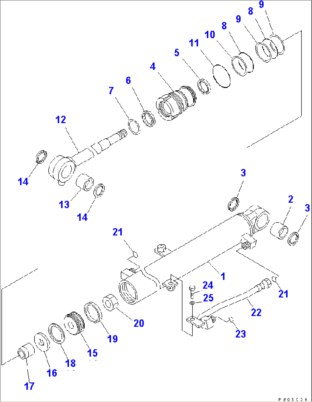 BOOM CYLINDER (INNER PARTS)