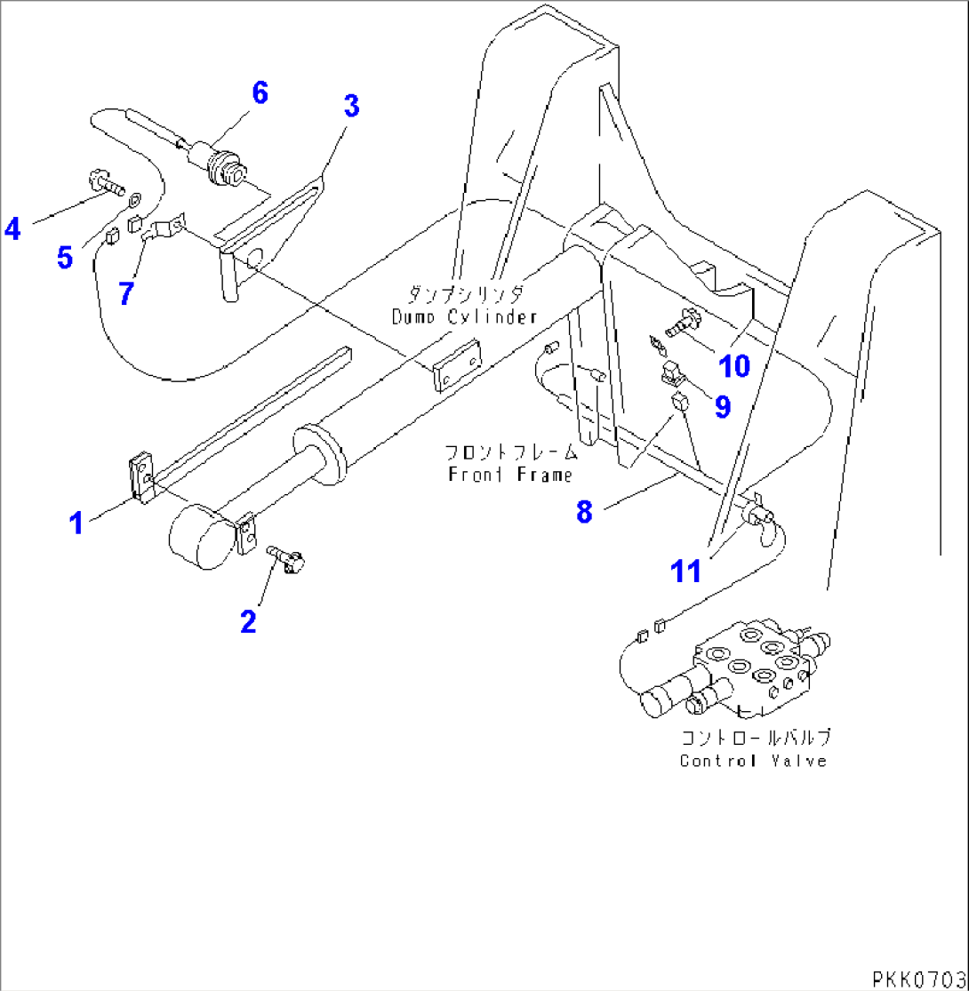 BUCKET POSITIONER(#11270-)