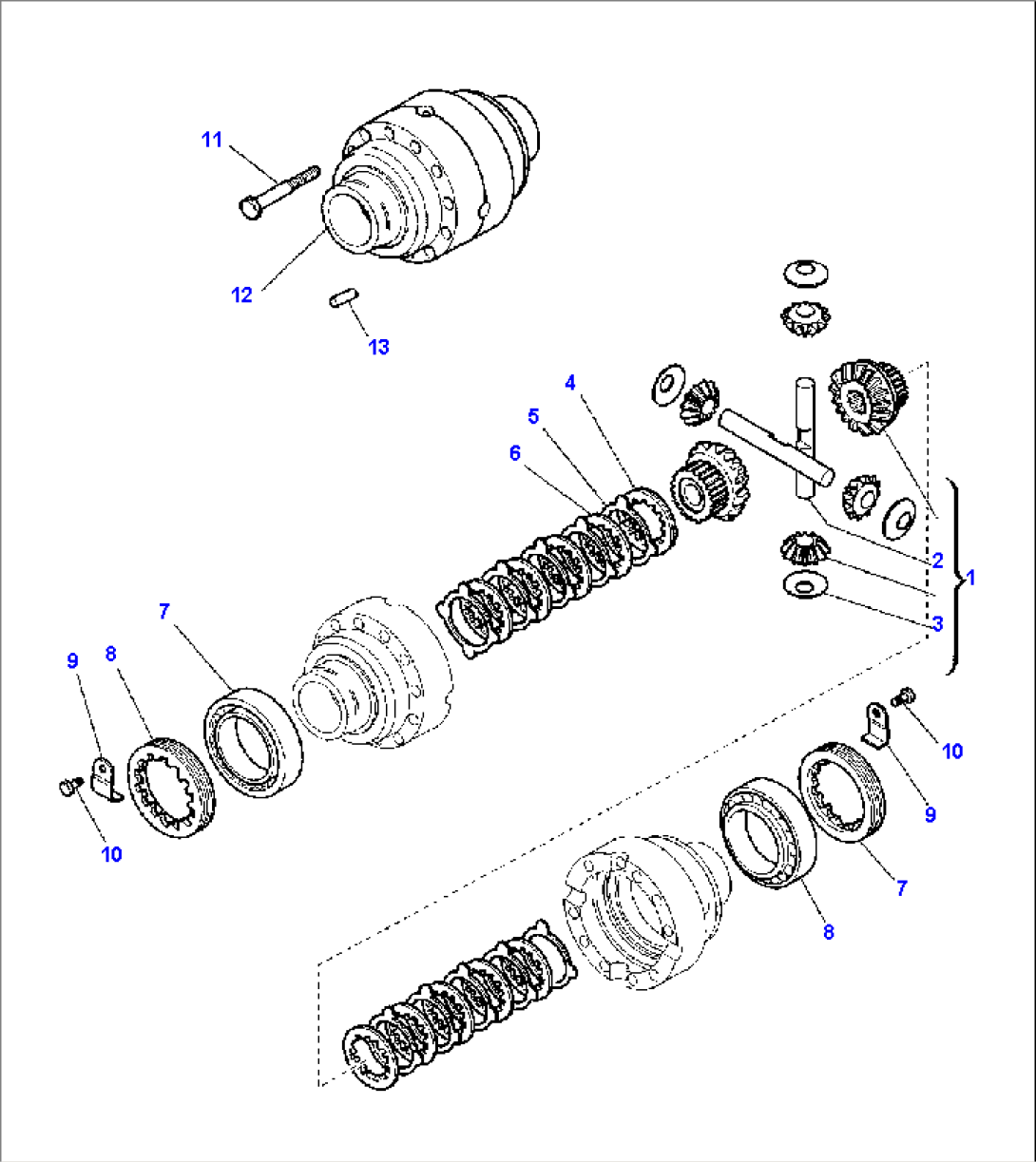 FRONT AXLE (4/7)