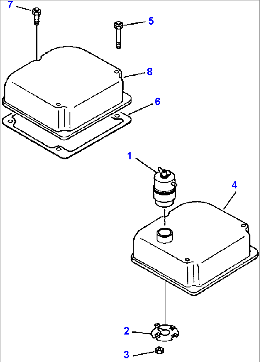 ROCKER HOUSING COVER