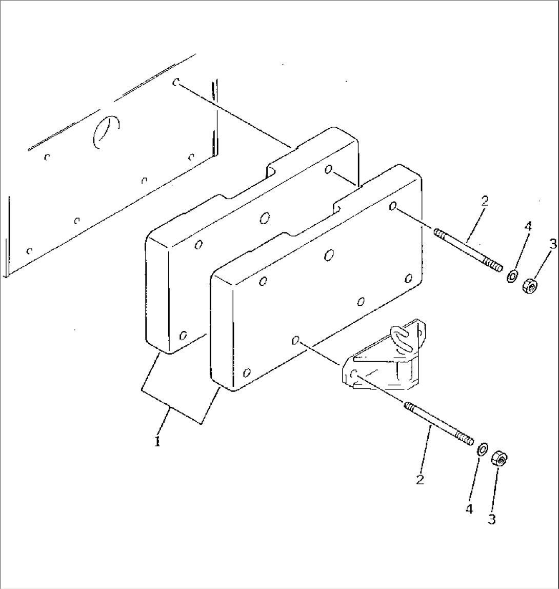 COUNTER WEIGHT (FOR DUMPING FORK)