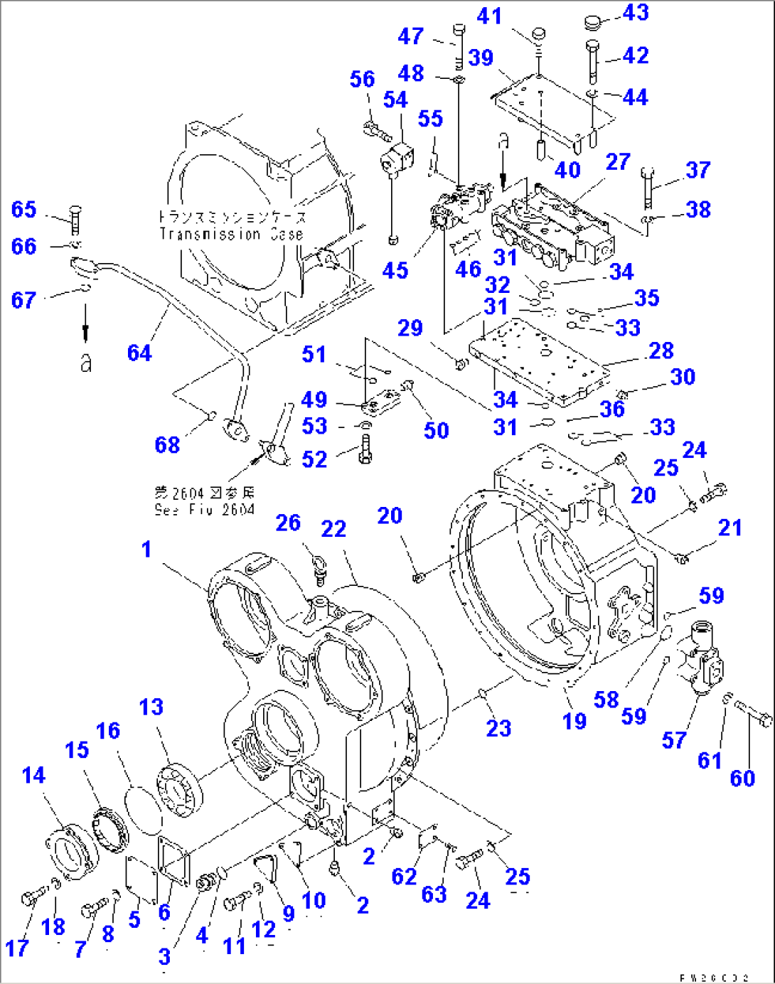 TORQUE CONVERTER CASE (1/2)(#(2806)-)