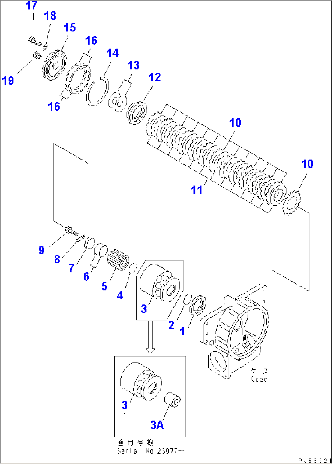 CLUTCH TYPE CIRCLE REVERSE GEAR (2/2) (DRY TYPE)