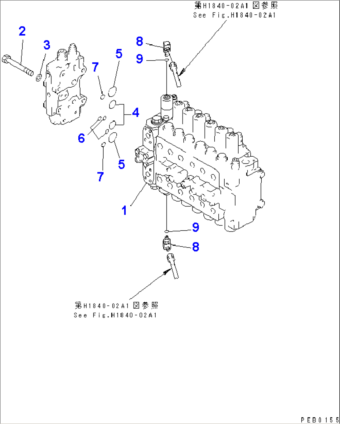 MAIN VALVE (VALVE) (1 ACTUATOR) (KIT)(#50001-50699)