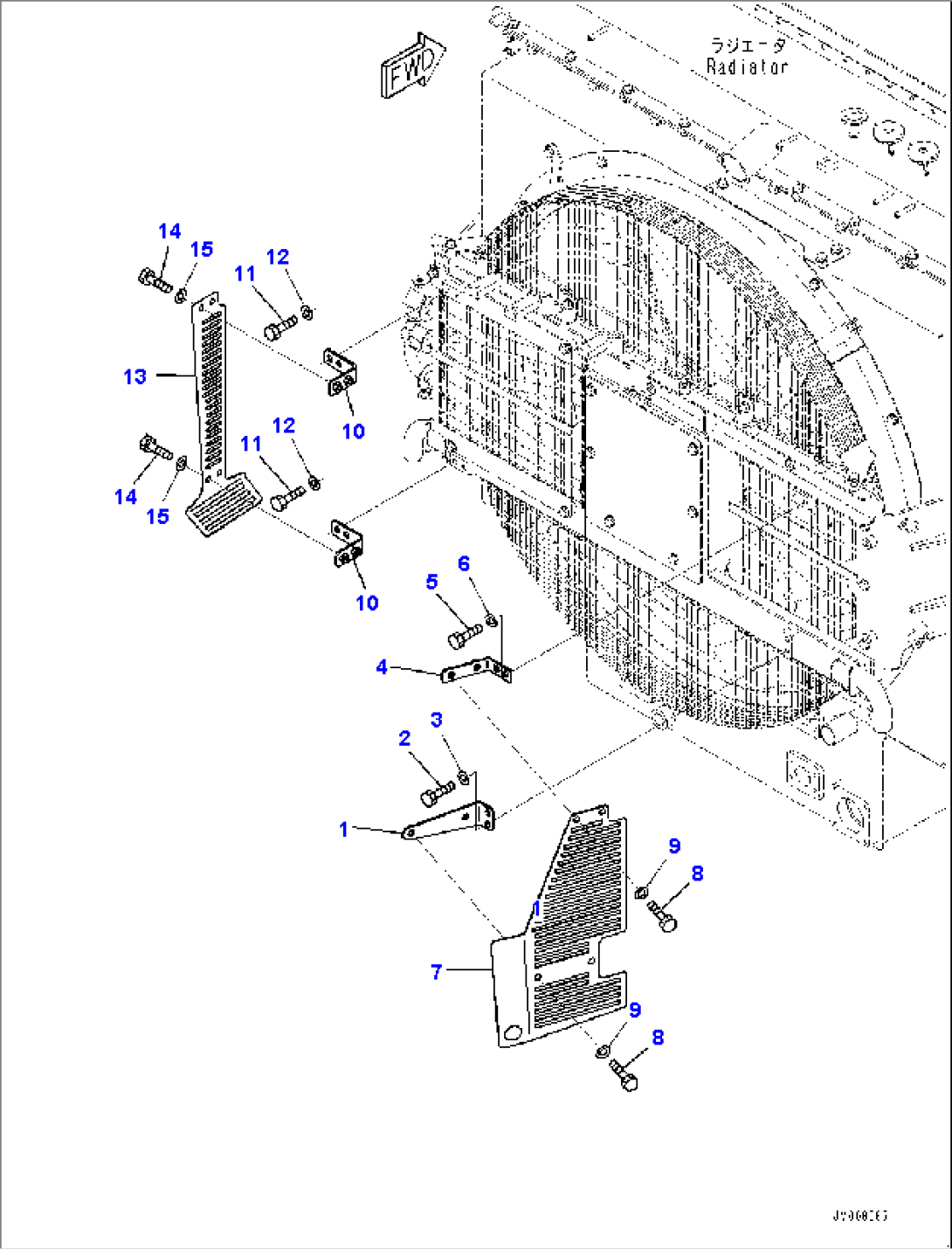 Coolant Piping, Air Piping (#30001-)