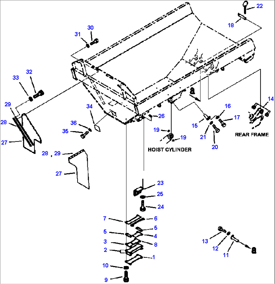 T3120-02A0 BODY WITHOUT EXHAUST HEATING
