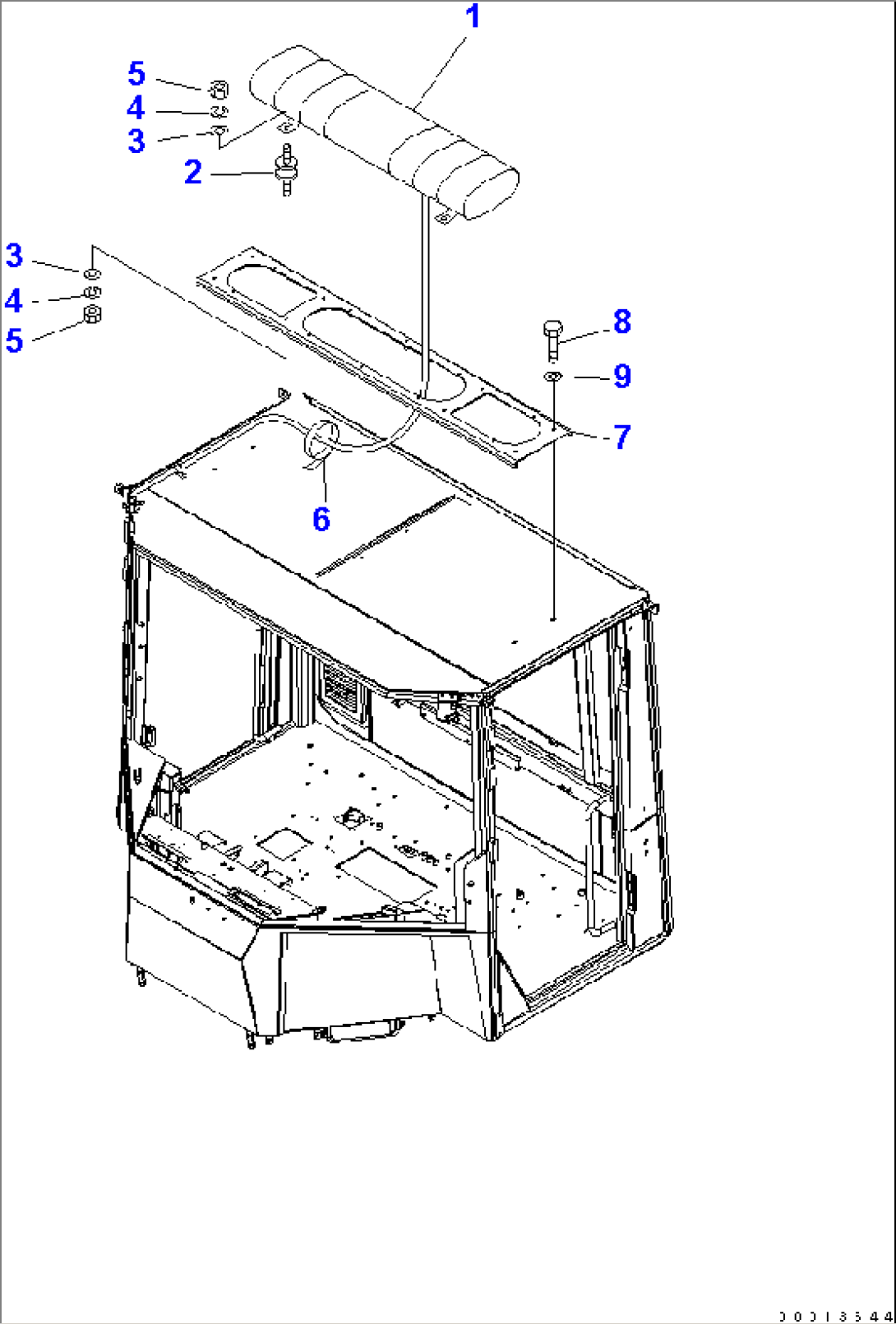 BEACON LAMP (FOR 2-PERSONS CAB)