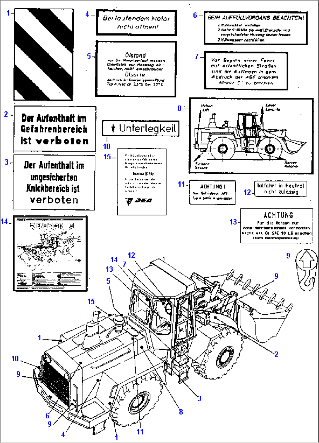 DECALS, GERMAN