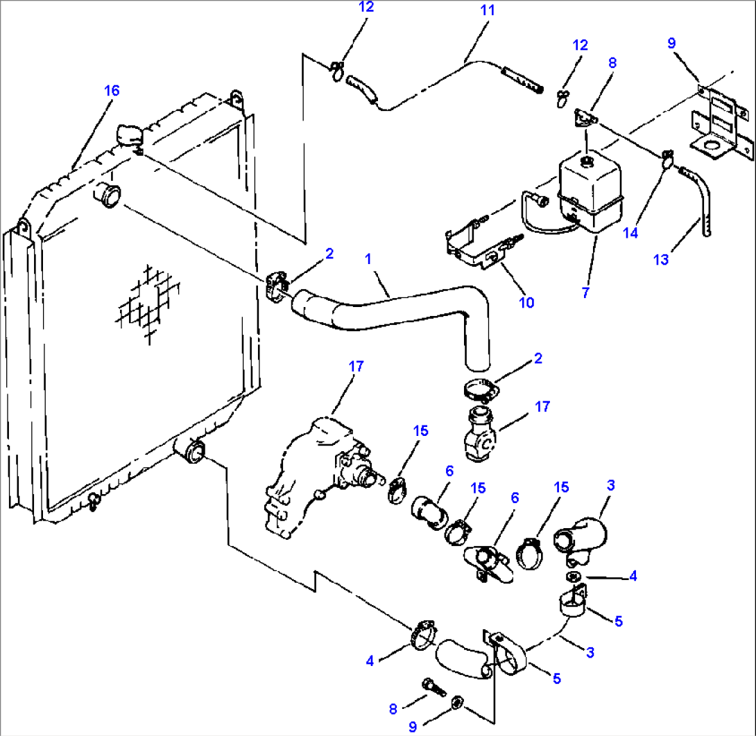 RADIATOR PIPING