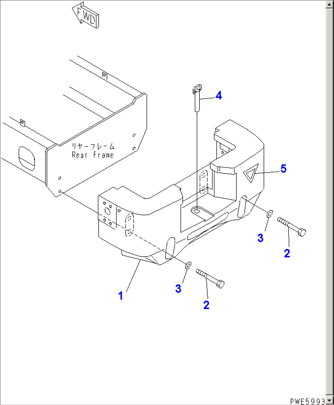 COUNTER WEIGHT (WITH FRONT ATTACHMENT)