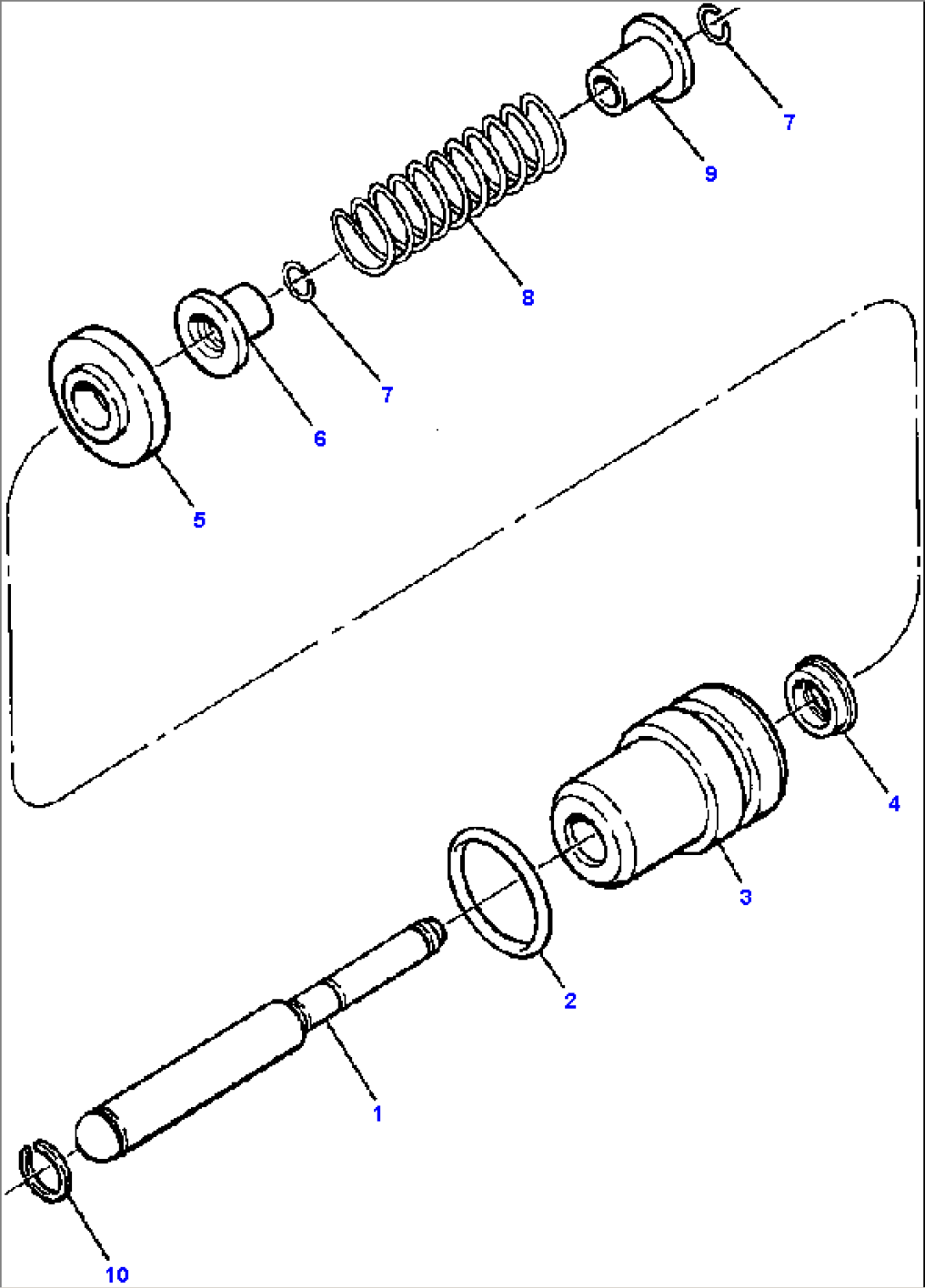RIPPER PILOT VALVE PLUNGER CAPSULE