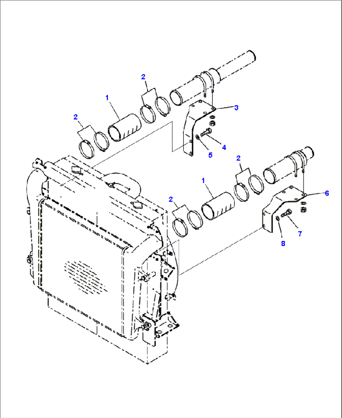 C0110-04A0 AIR INTAKE PIPING