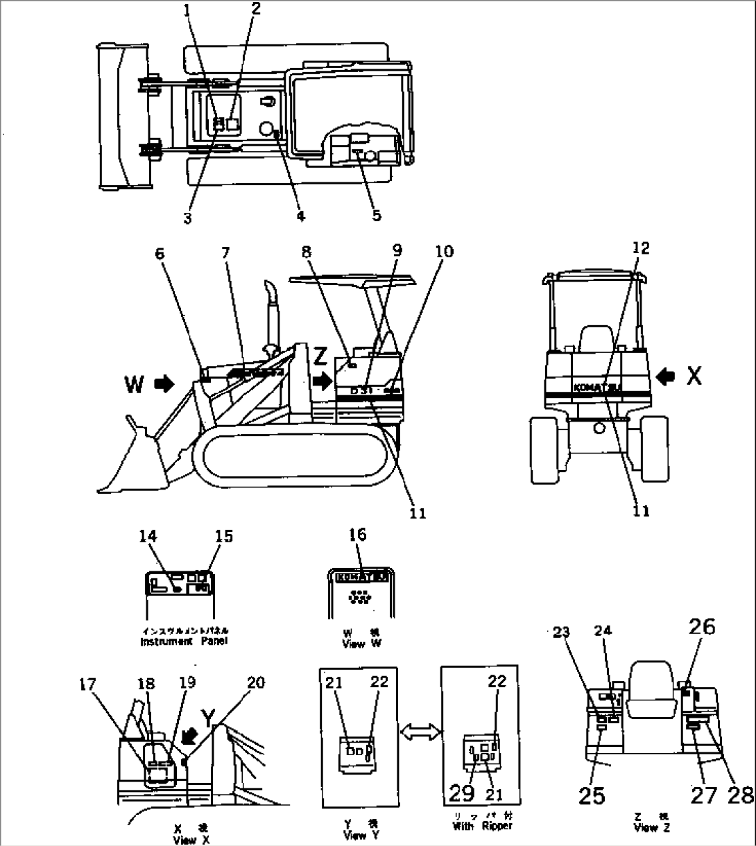 MARKS AND PLATES (FRENCH)