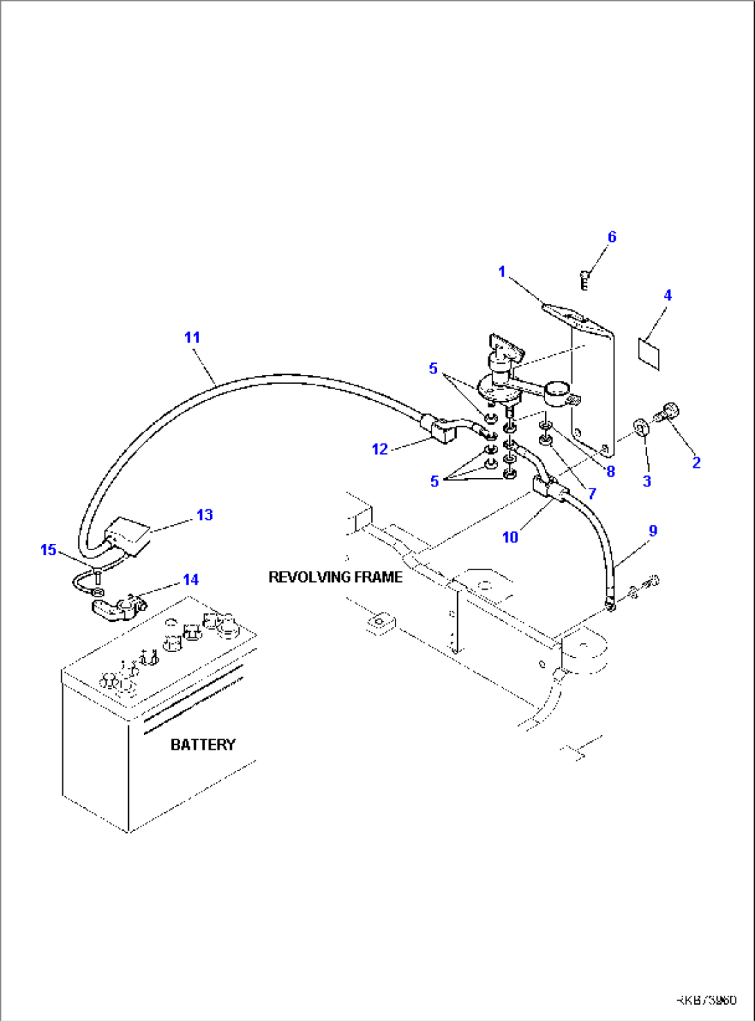 ELECTRICAL SYSTEM (BATTERY DISCONNECTING SWITCH)