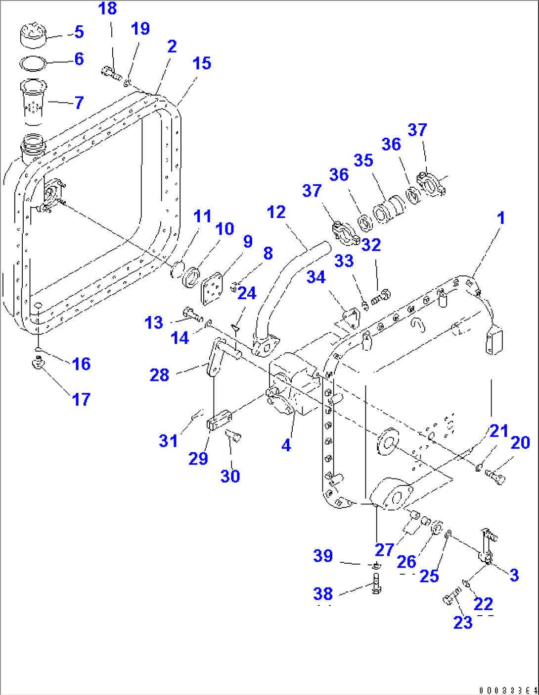 HYDRAULIC TANK(#31586-)