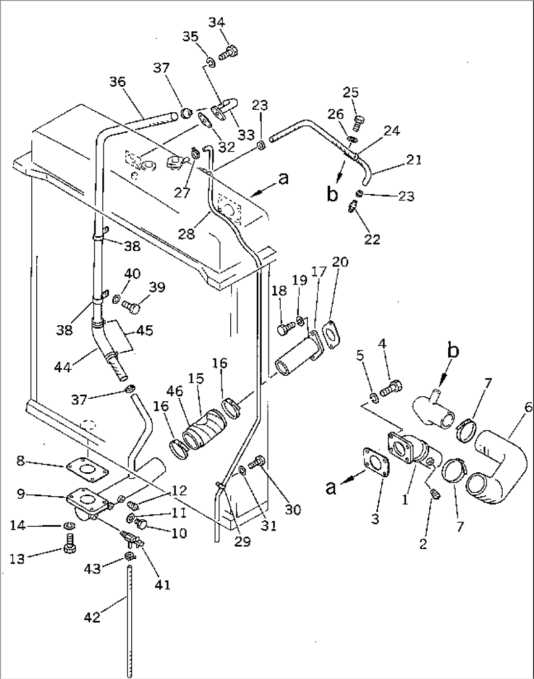 RADIATOR PIPING