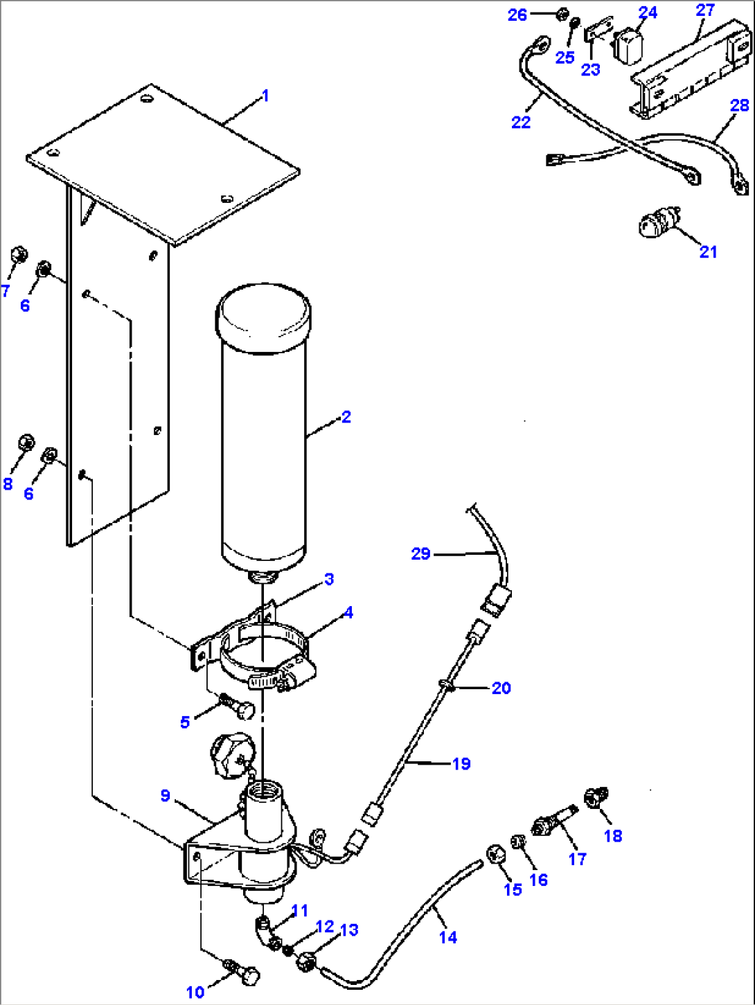 ETHER INJECTION STARTING AID