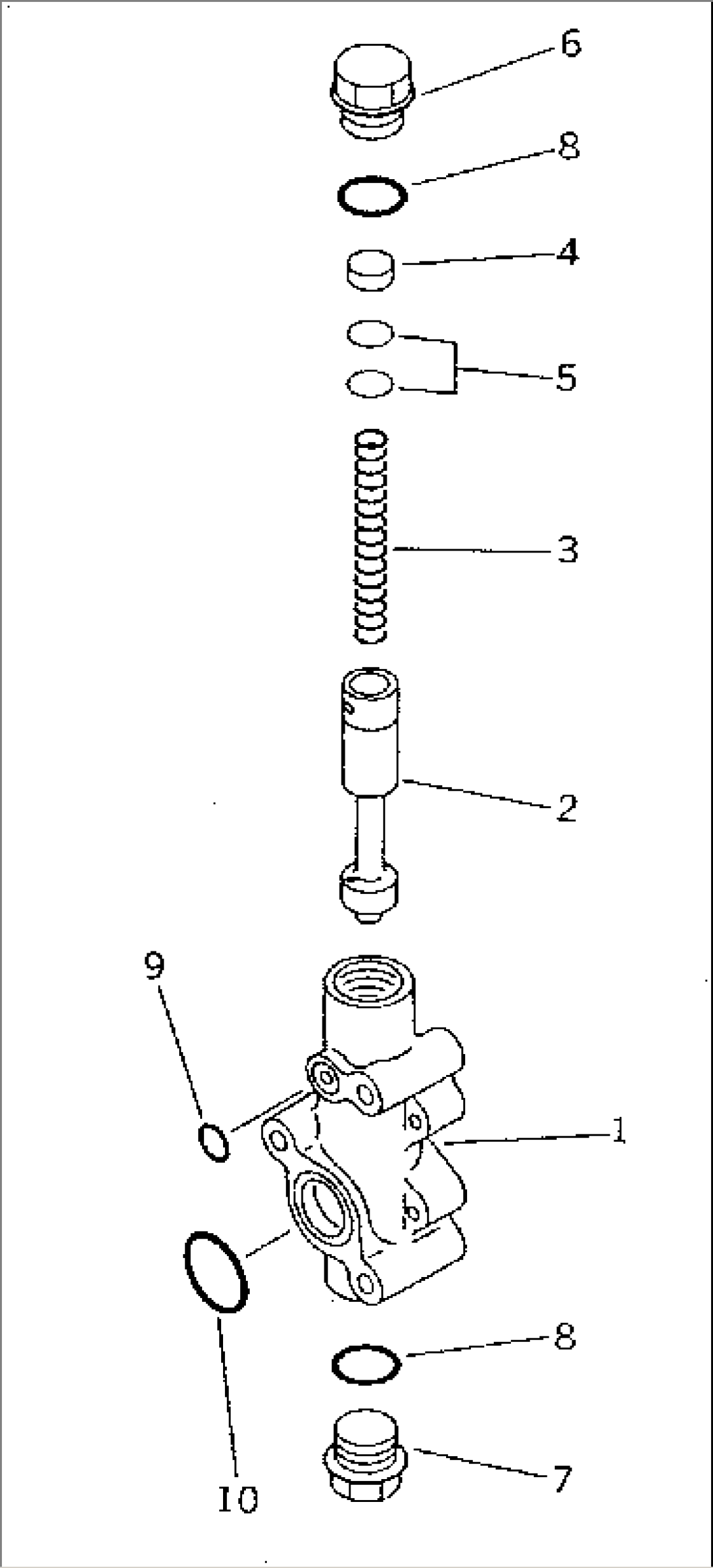 TORQUE CONVERTER (3/4) RELIEF VALVE (TCS43-4F)