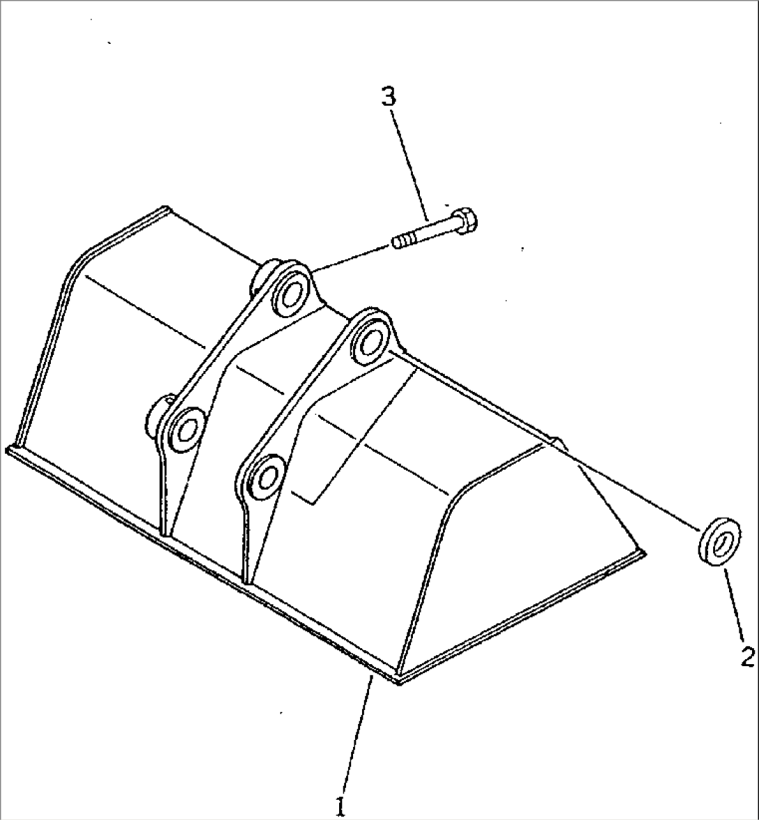 SLOPE FINISHING BUCKET(#10001-10115)