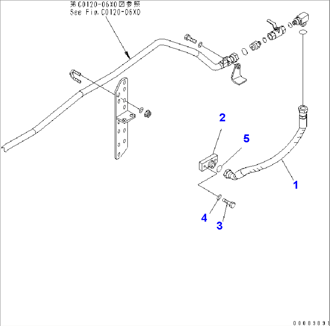 ENGINE (OIL QUICK FILL LINE)(#60076-)