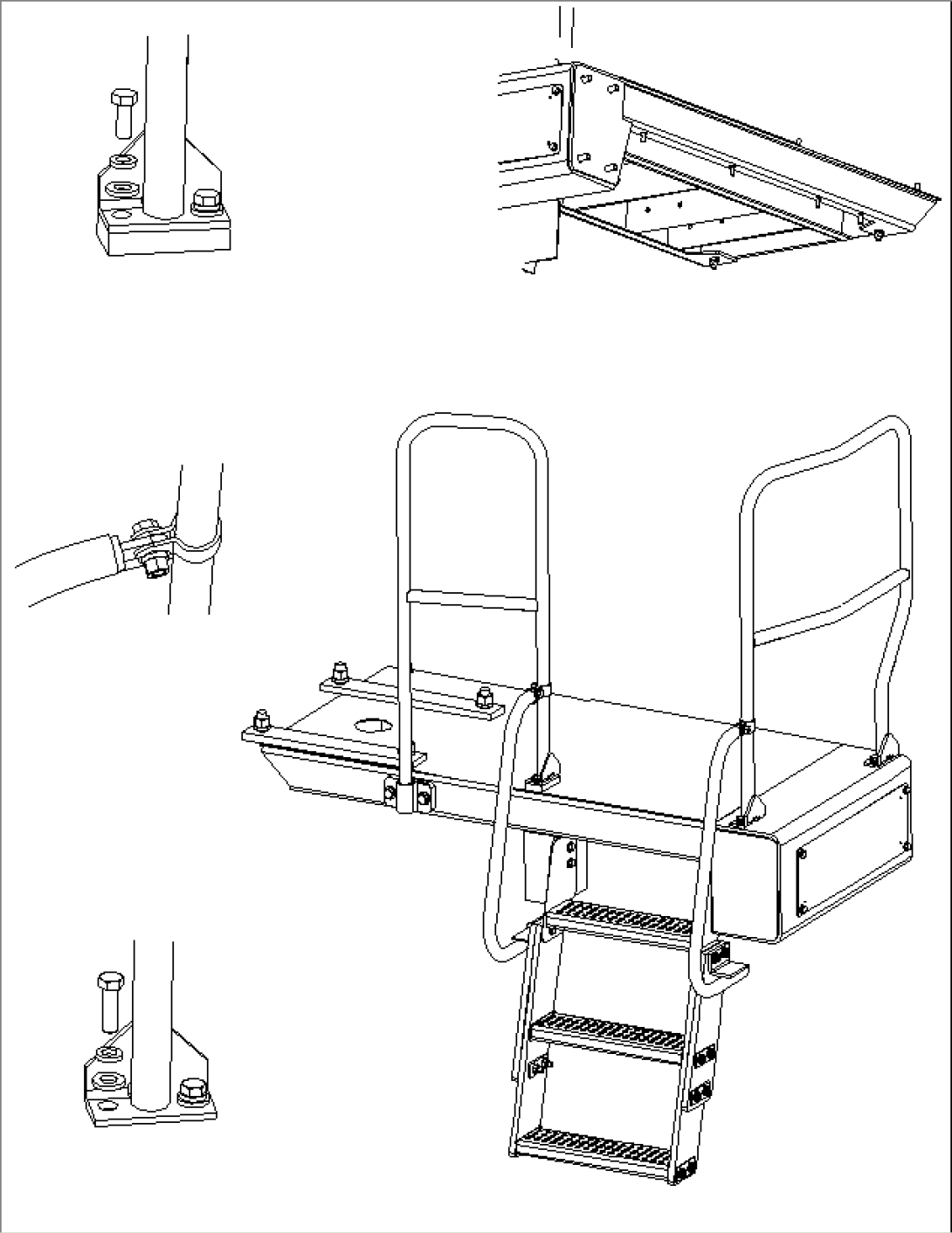 RH STEPS & PLATFORM