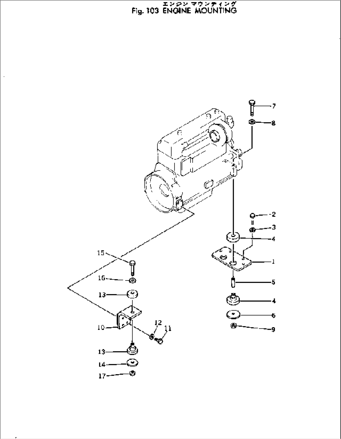 ENGINE MOUNTING