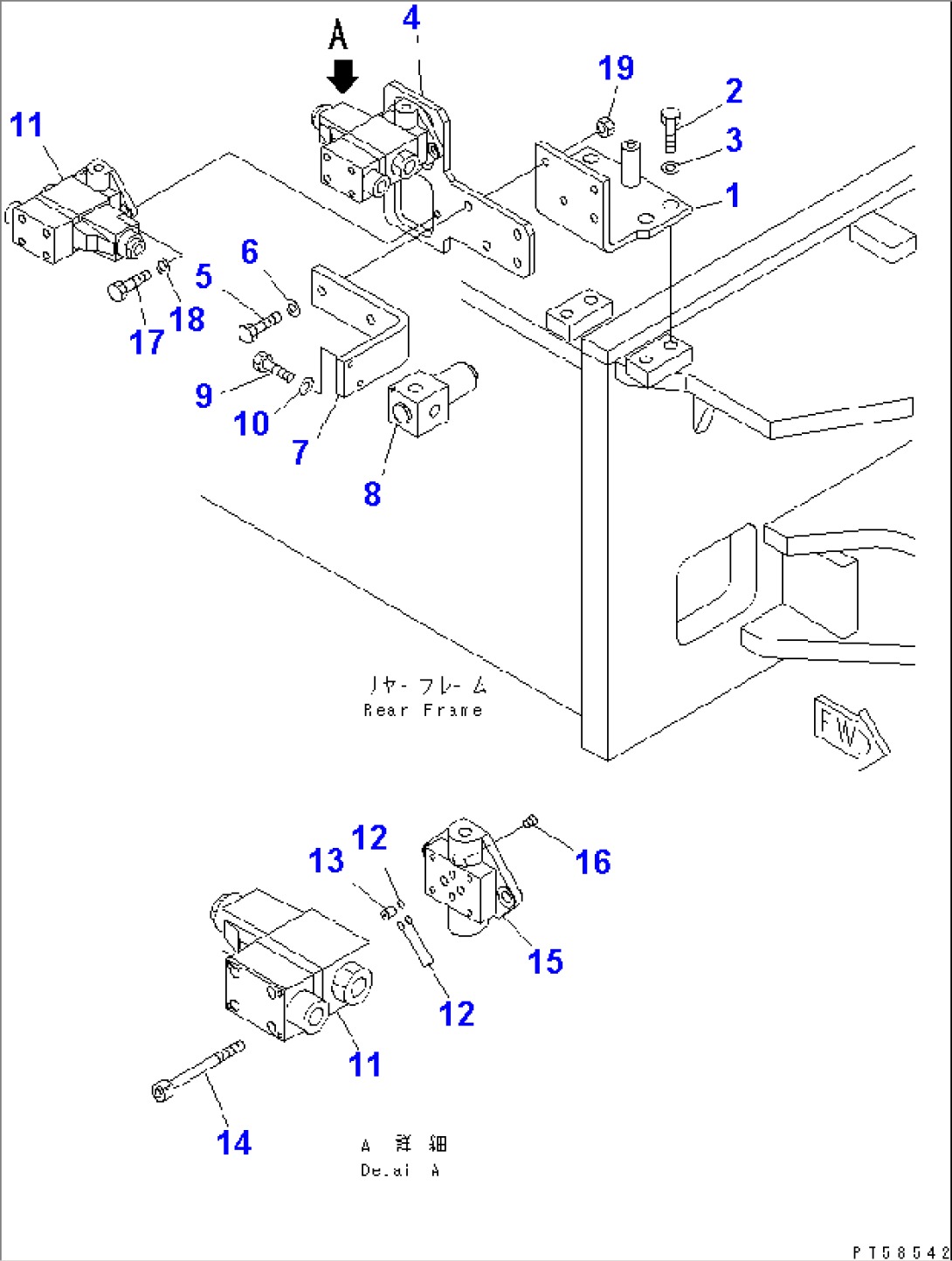 HYDRAULIC PIPING (SOLENOID VALVE AND MOUNTING PARTS)