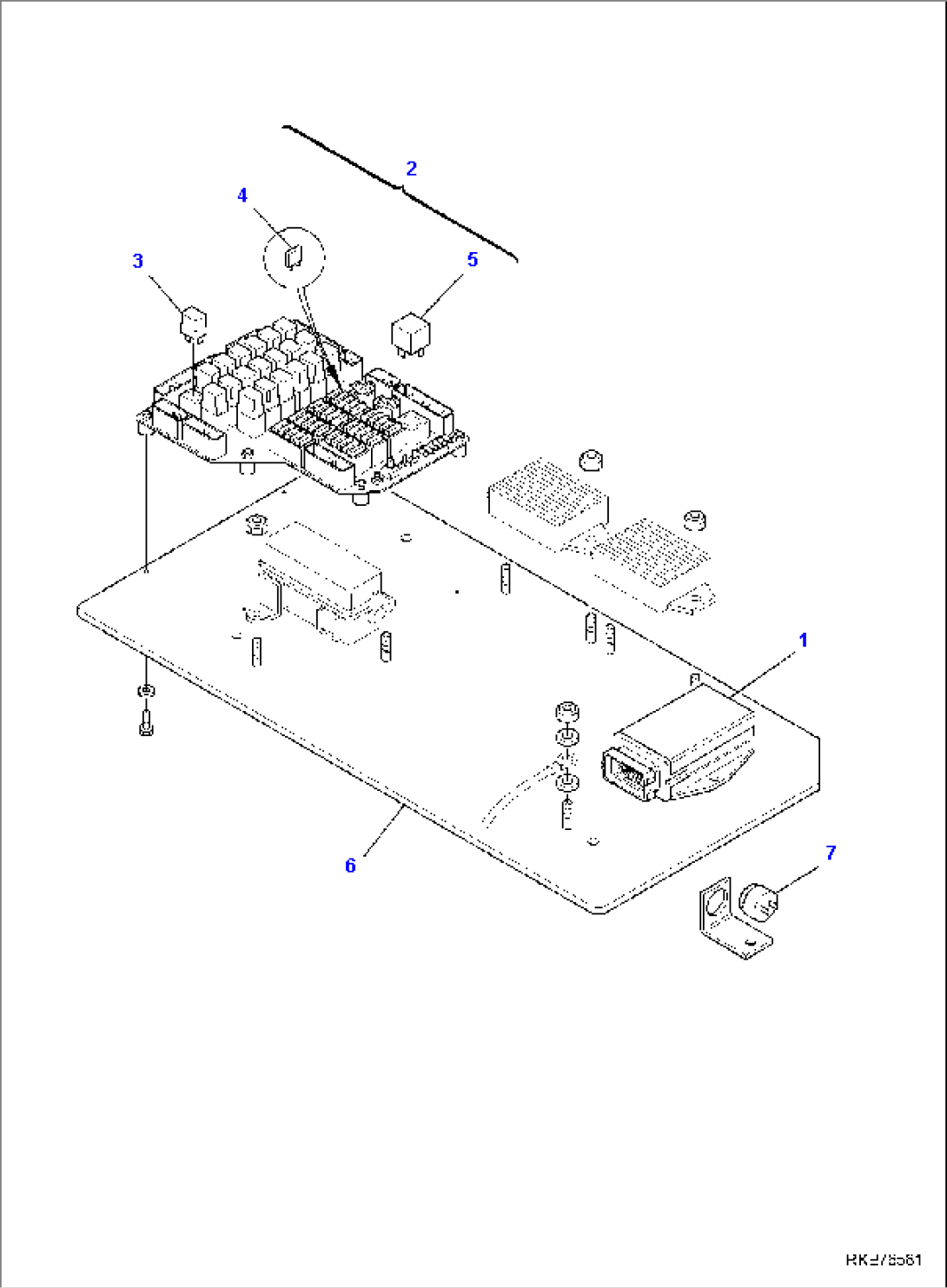 ELECTRICAL SYSTEM (FUSE AND LINE) (1/2)