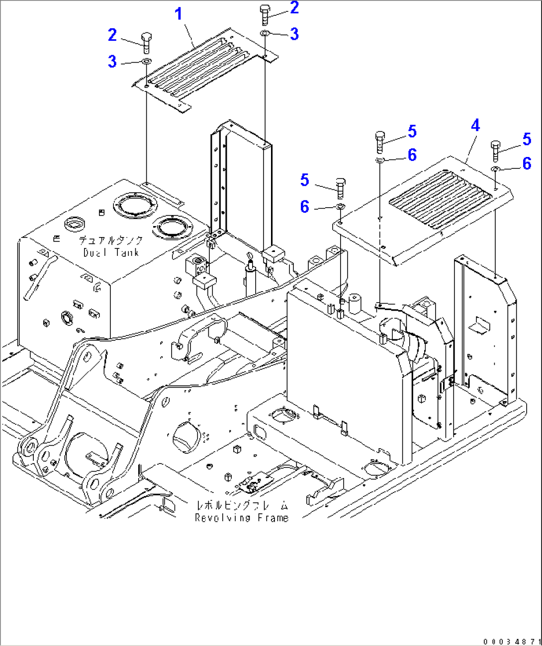 UPPER COVER (MACHINE CAB)