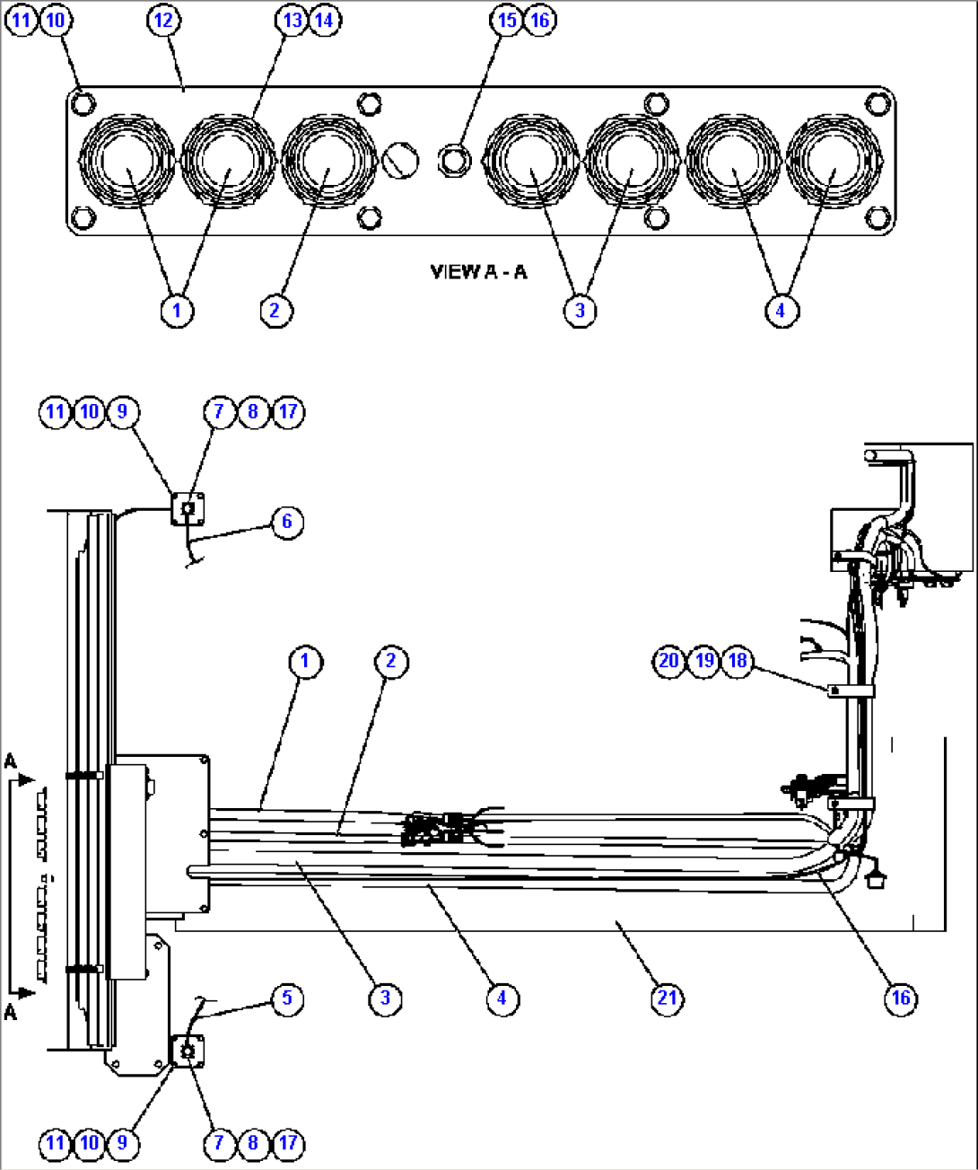 CAB CONNECTOR PLATE & WIRING
