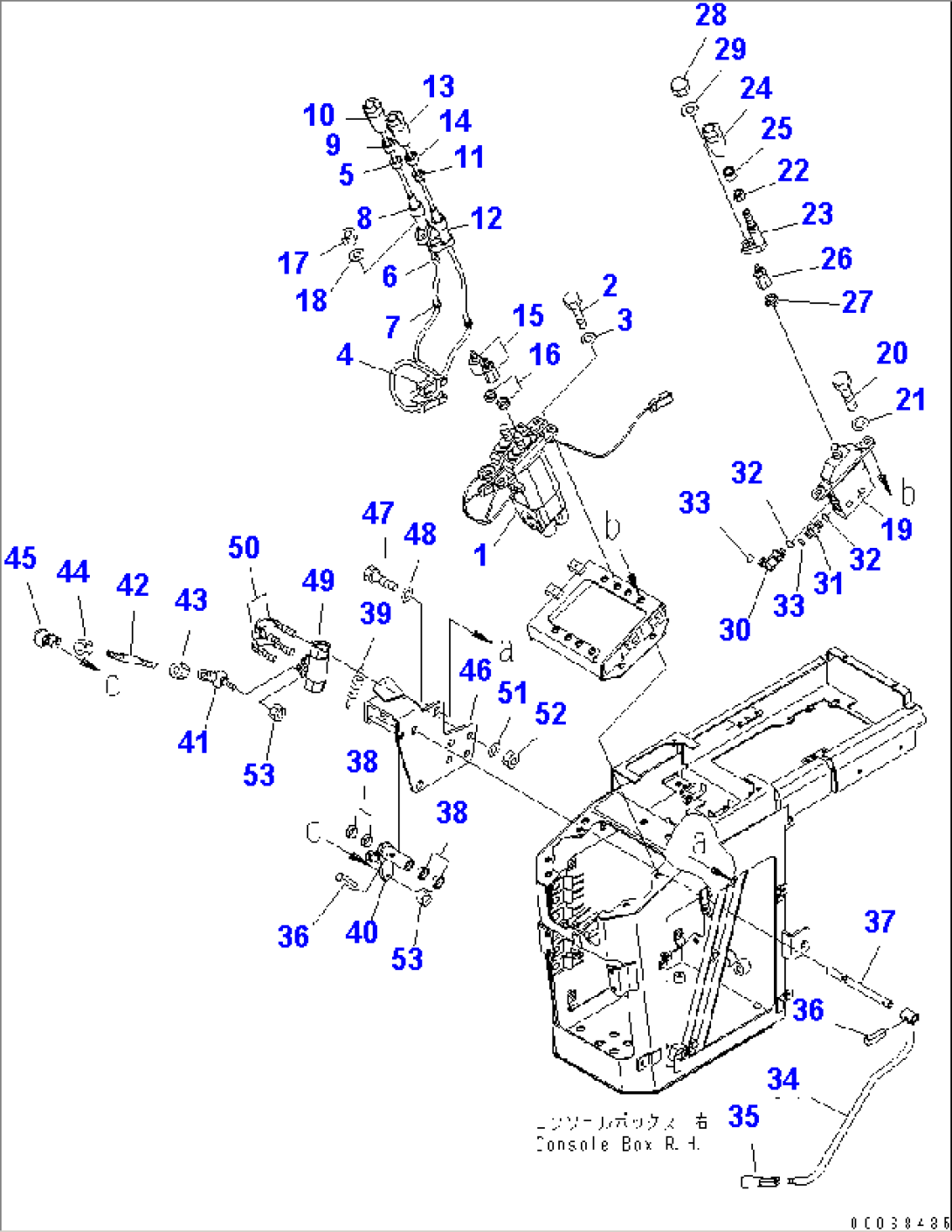 LOADER CONTROL (PPC VALVE) (FOR 3 LEVER)(#75001-)