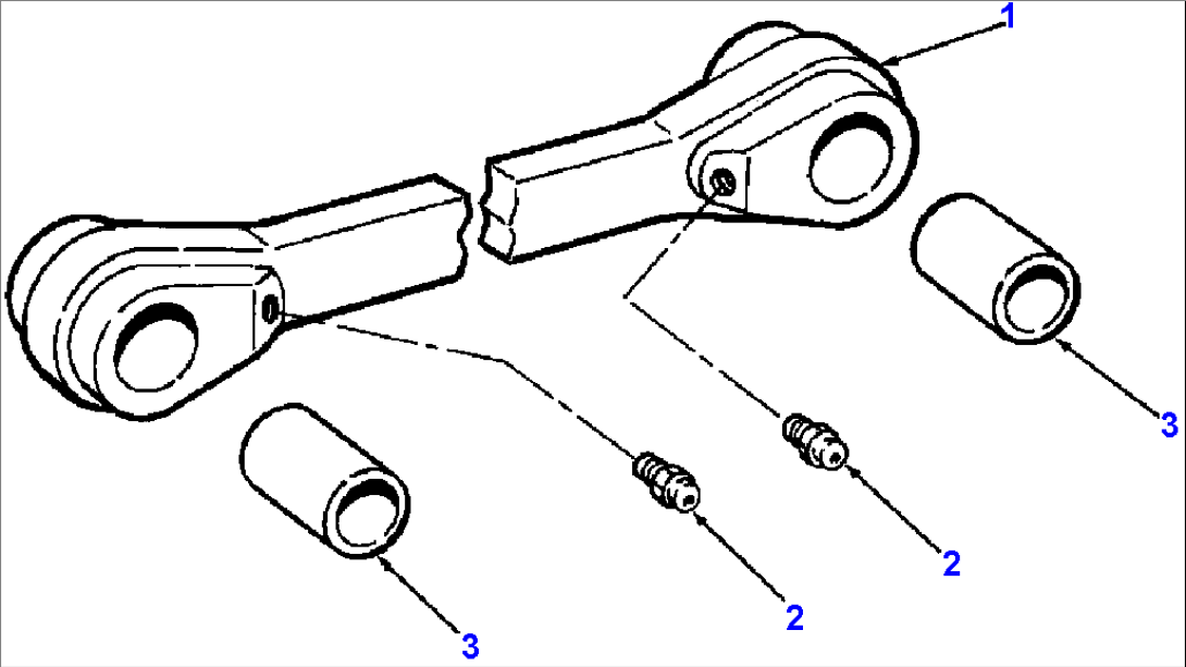 ACTUATING LINK FOR MODEL 510C