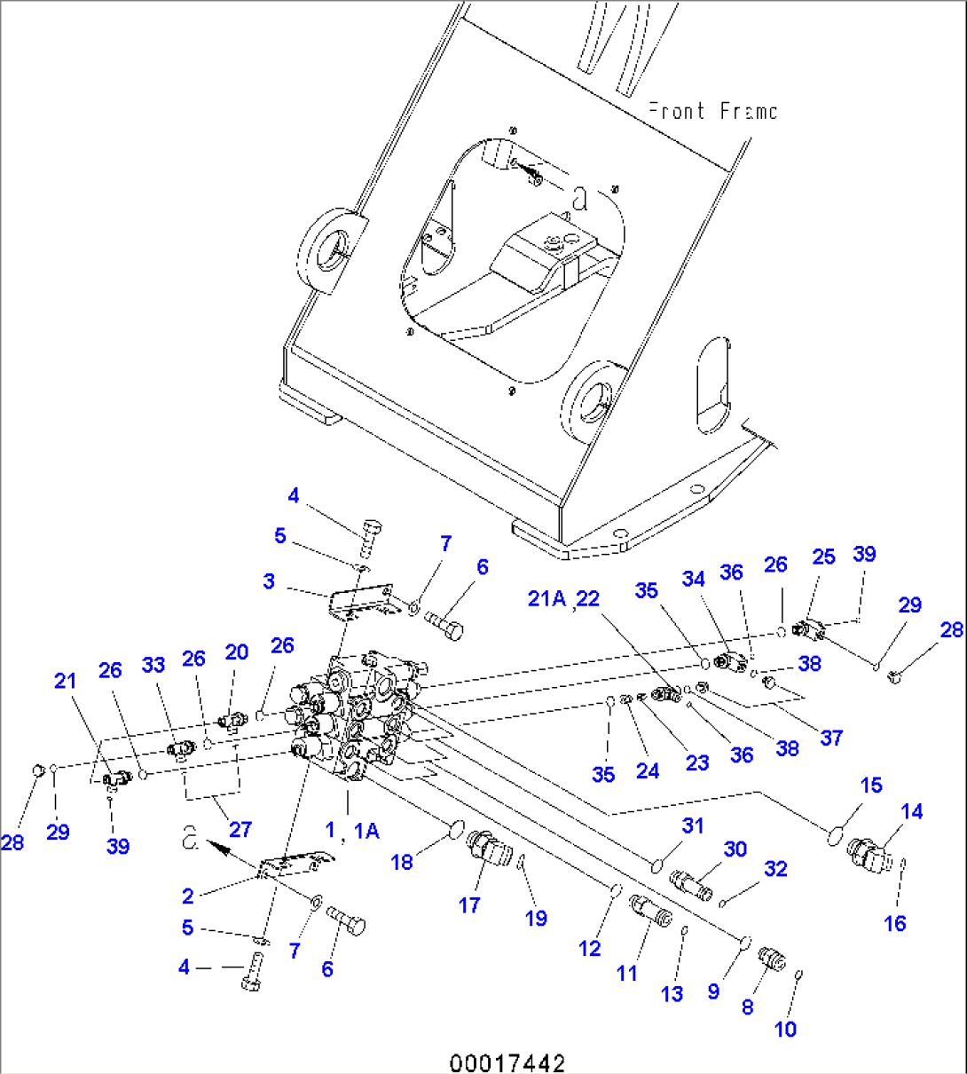 MAIN VALVE (3 SPOOL - WITHOUT E.C.S.S.)