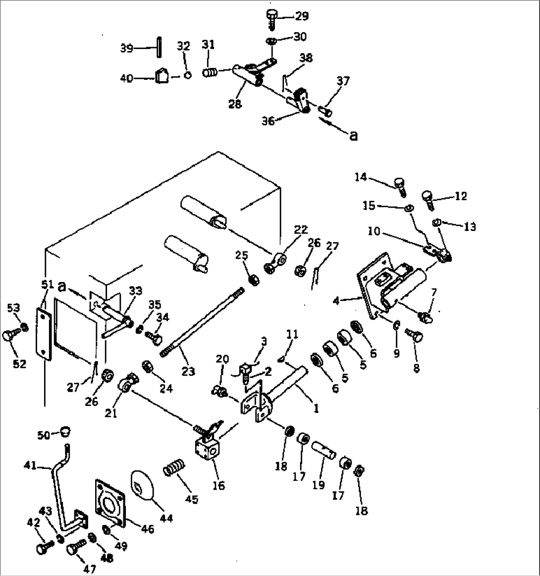 CONTROL LEVER (1-SPOOL TYPE ) (FOR BLADE)