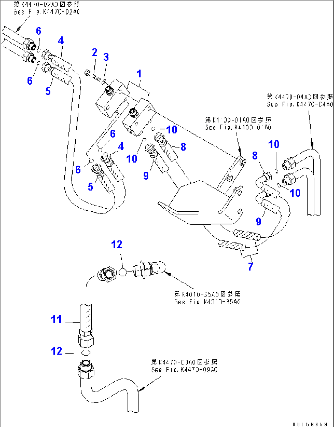 BRAKE PIPING (FLOOR LINE)(#60001-60001)