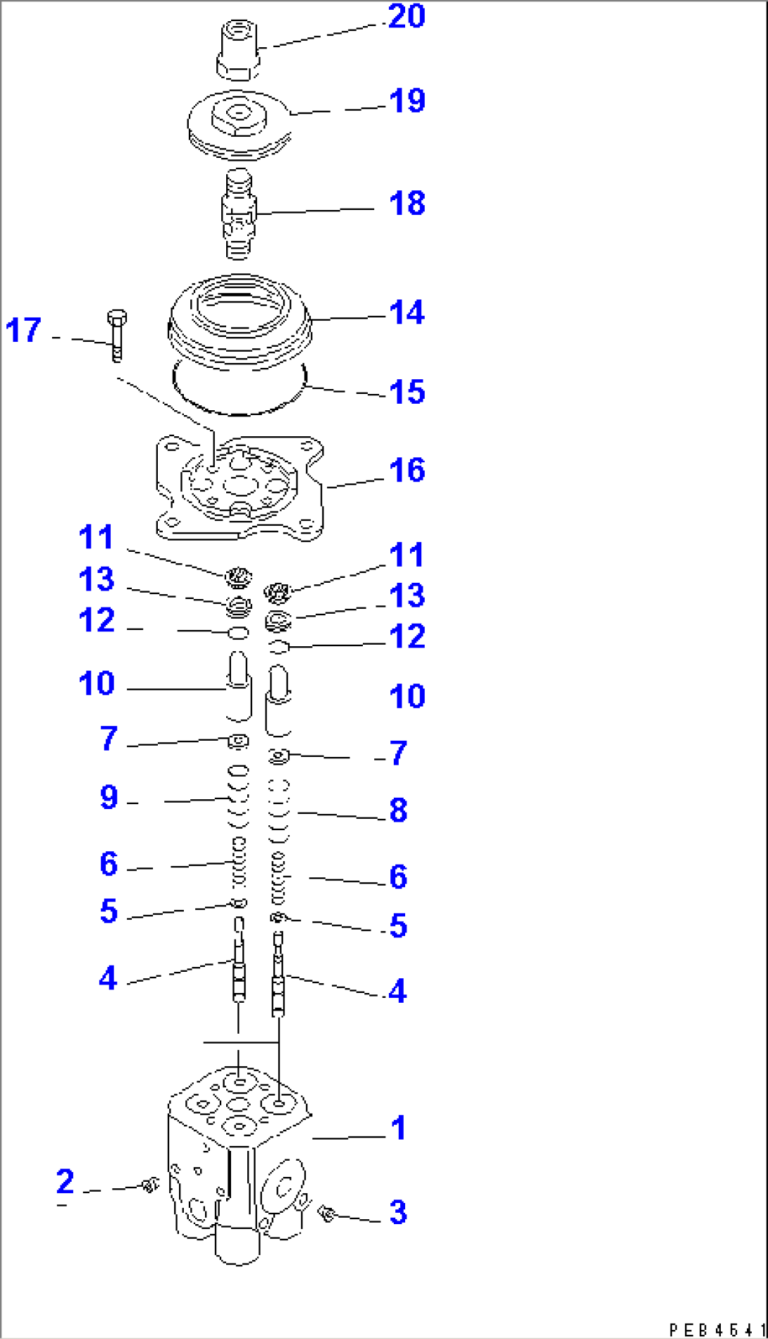 PPC VALVE (FOR WORK EQUIPMENT)