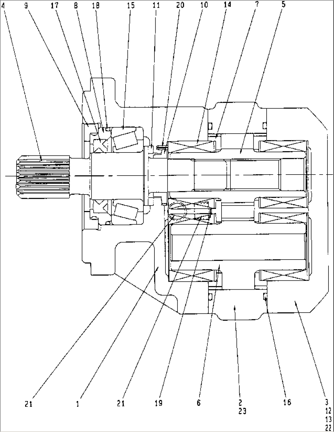 ROTALY HAMMER MOTOR