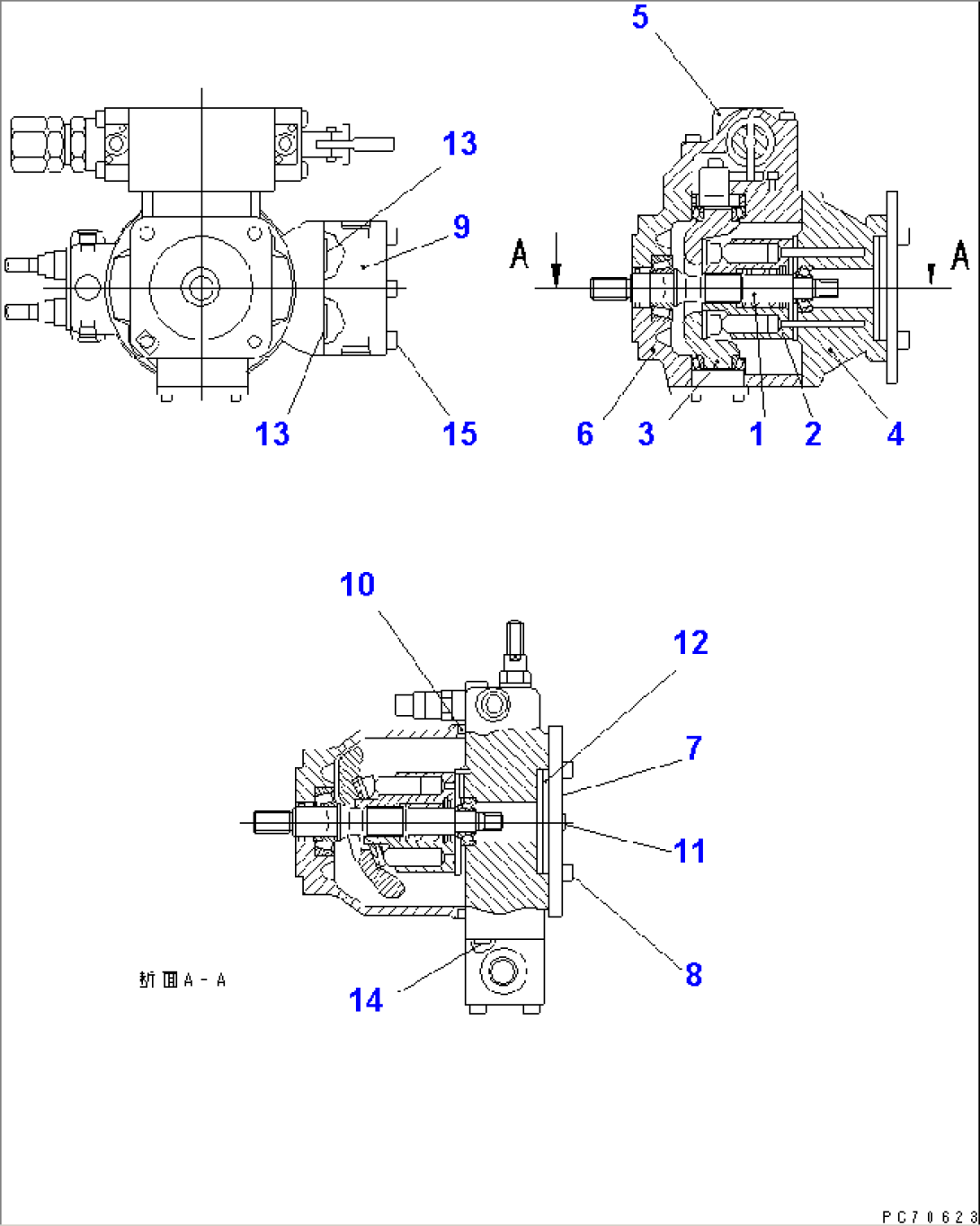 HST PUMP (1/6) (PUMP)