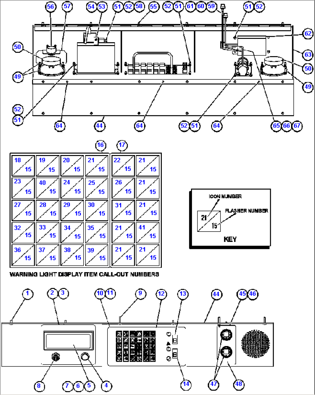 OVERHEAD DASH MODULE