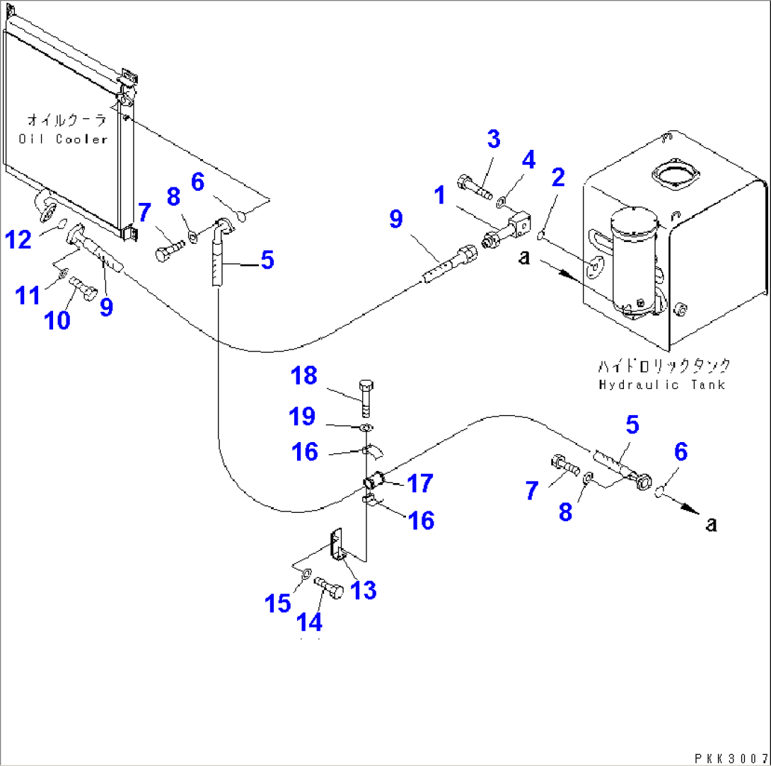 OIL COOLER LINE