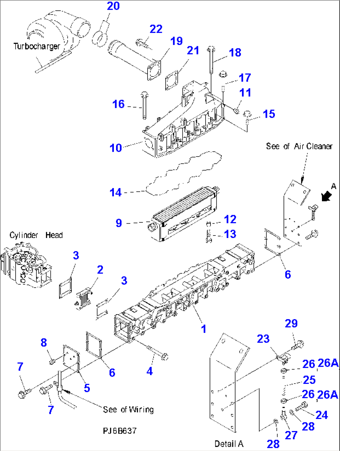 AIR INTAKE MAINFOLD AND AFTER COOLER