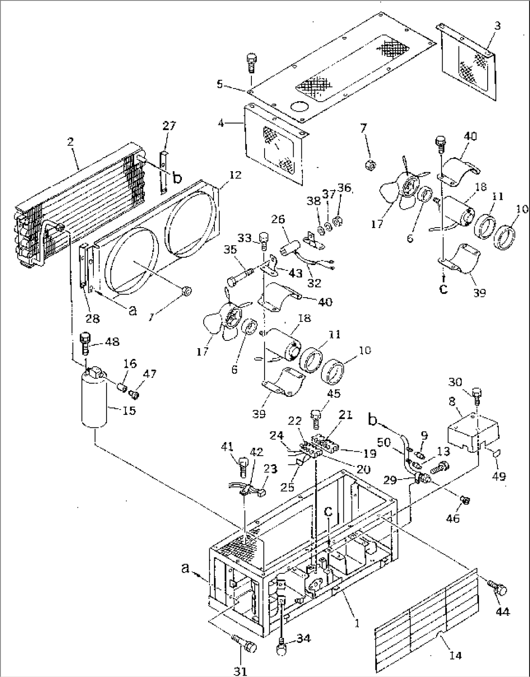 AIR CONDITIONER CONDENSER(#16487-)